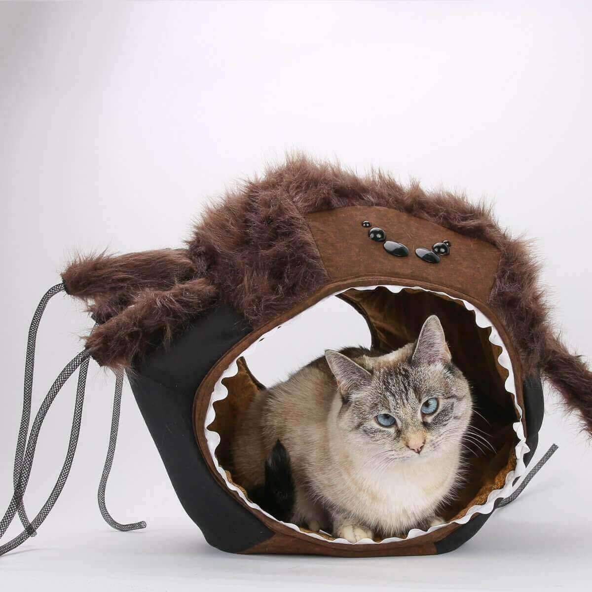 Spider Cat Ball novelty Halloween cat bed The Cat Ball